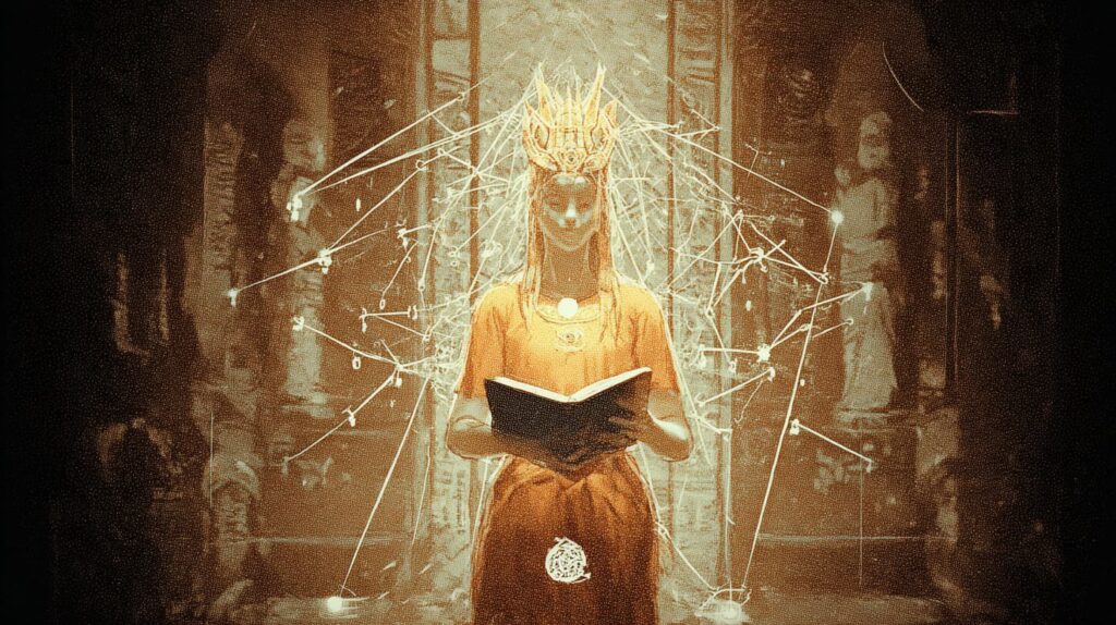 Το μυστήριo της «Ίσις Αποκεκαλυμμένη» 2 etherasch mystical goddess Isis unveiled standing in a golden 4497e021 9377 4170 9659 4e2cc1738124 1